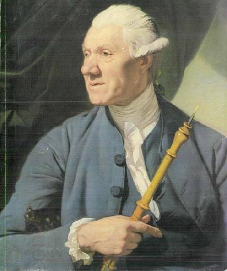 Johann Zoffany The Oboe Player